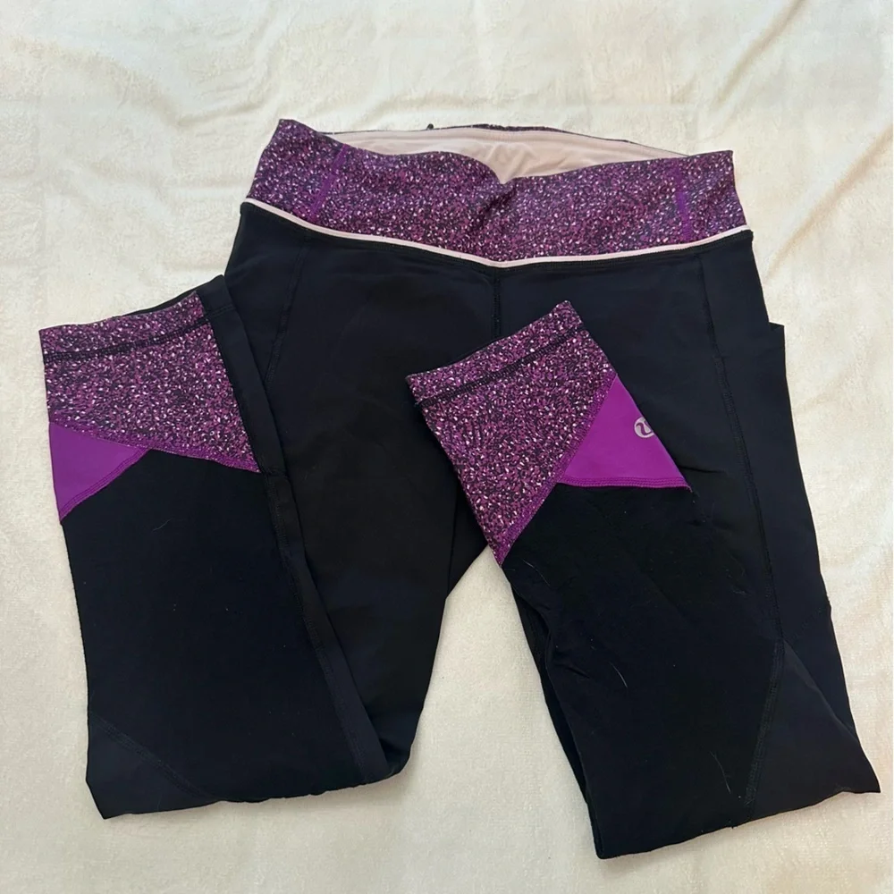 Lululemon Pace Rival Crop Tights Leggings 1482